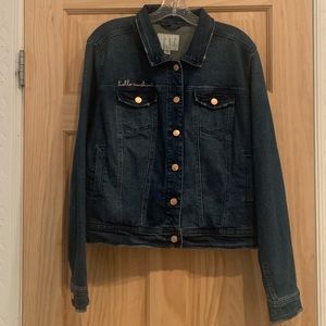 A NEW DAY stretch denim jean jacket new XL